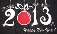 2013 - Happy New Year