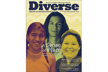 Diverse Issues in Higher Ed Magazine Cover