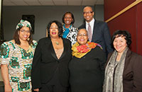 Harriet Washington with African American Cultural Center staff