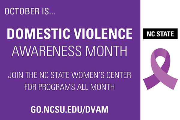 Domestic Violence Awareness Month 2016