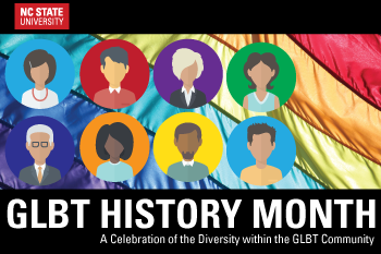 GLBT History Month 2015 poster