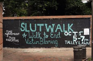 Slutwalk Free Expression Tunnel Painting