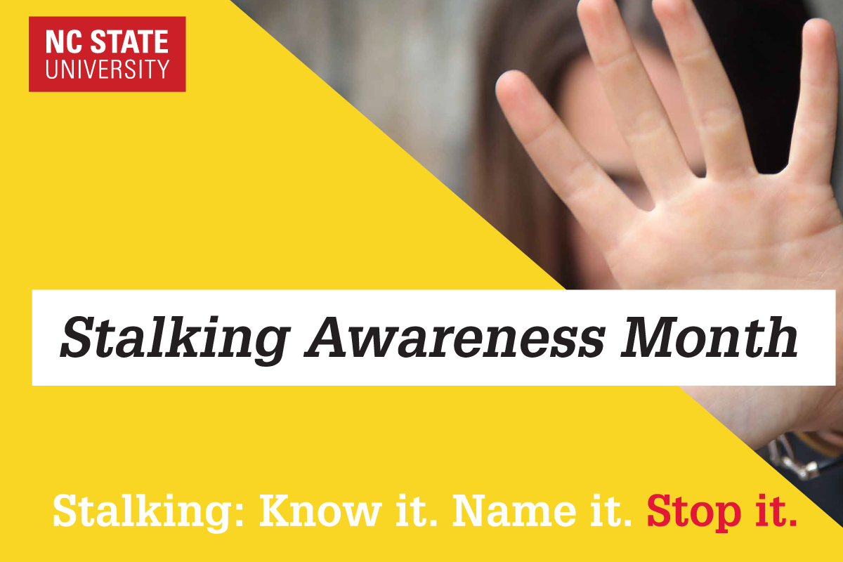 Stalking Awareness Month