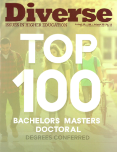 Diverse: Issues in Higher Education Top 100 Degree Producers issue